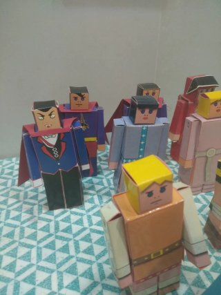 9 Papertoys ninots urbantoys