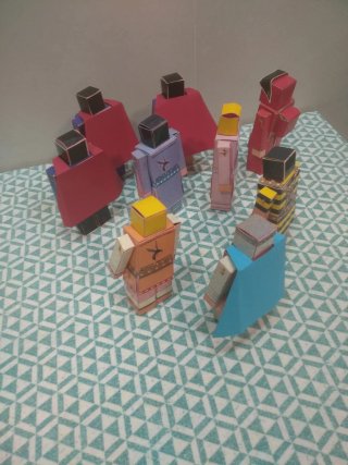 9 Papertoys ninots urbantoys