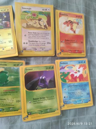 lote de 16 Cartas Pokémon Antiguas