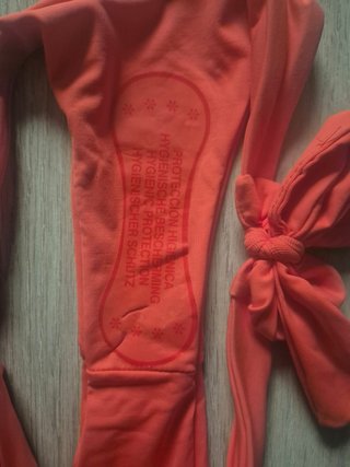 Braga bikini brasileña coral