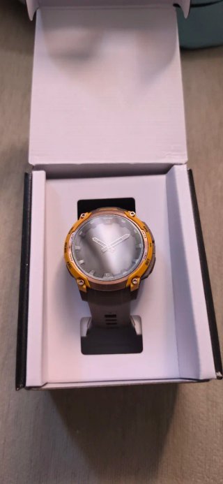 Garmin Instinct Crossover AMOLED Marrone/Arancione