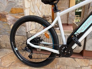 Bicicleta Eléctrica Rockrider E-ST 100 talla S