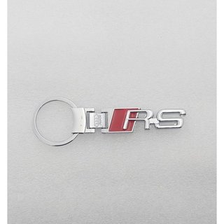 LLAVERO METALICO CROMADO AUDI RS SIMBOLO REGALO