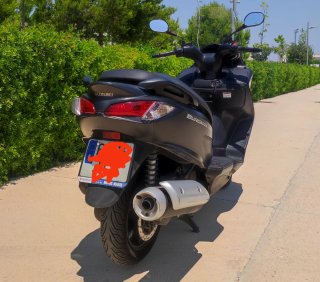 Suzuki Burgman 200 ABS Negra