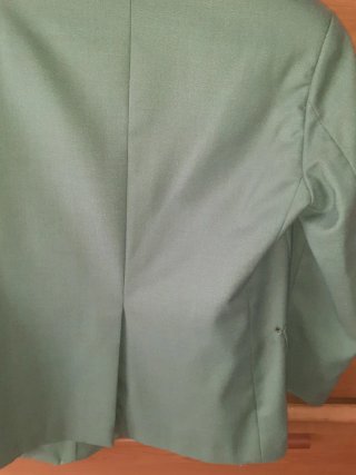 Chaqueta militar verde para caballero