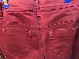 Pantalón vestir granate talla 38 nuevo