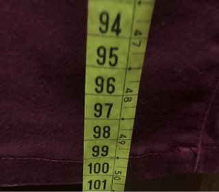 Pantalón vestir granate talla 38 nuevo