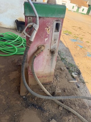 Surtidor Gasolina Retro Litros