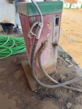 Surtidor Gasolina Retro Litros