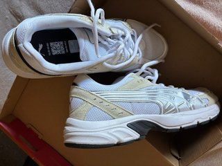 Zapatillas Puma Beige/Blanco Talla 47