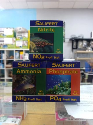 Salifert 3 Tests (Nitrite, Ammonia, Phosphate)