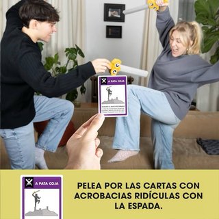 Juego Mesa Vamos a pegarnos con Espadas Exploding