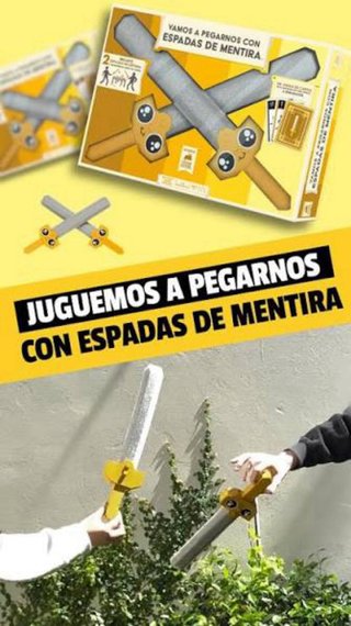 Juego Mesa Vamos a pegarnos con Espadas Exploding