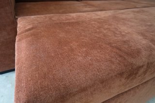Sofá Chaise Longue 3 Plazas Marrón