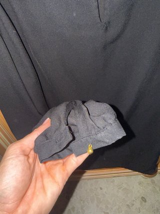Camisa Gasa Negra Talla Única