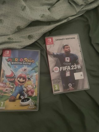 Juegos Nintendo Switch Mario + FIFA 23
