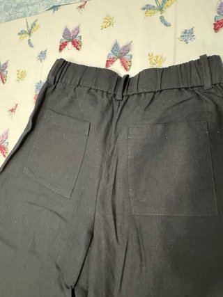 Pantalón culotte negro talla 34