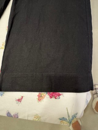 Pantalón culotte negro talla 34