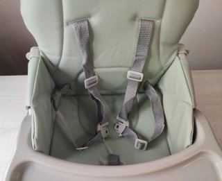 Trona infantil portátil color verde