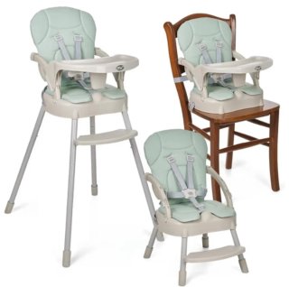 Trona infantil portátil color verde