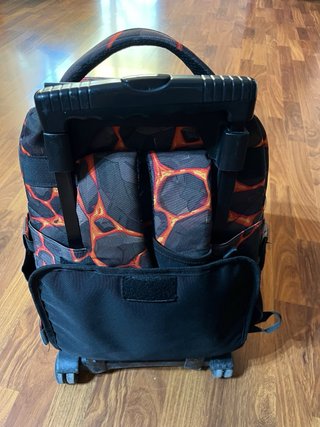 Mochila con ruedas Totto diseño lava