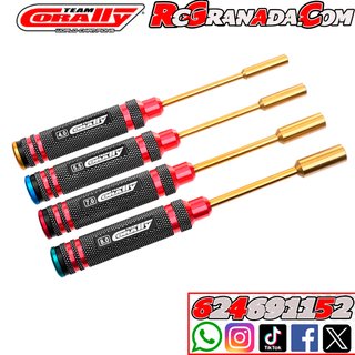 LLAVES DESTORNILLADORES CORALLY 4,0/5,5/7,0/8,0 mm