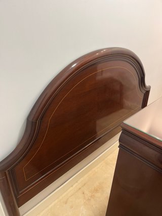 Cabecero de cama 180cm madera caoba