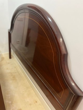 Cabecero de cama 180cm madera caoba