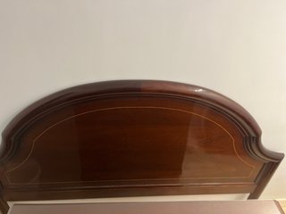 Cabecero de cama 180cm madera caoba