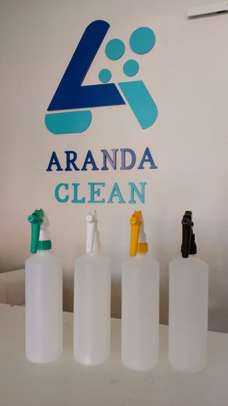 6 Botellas Spray Vacías