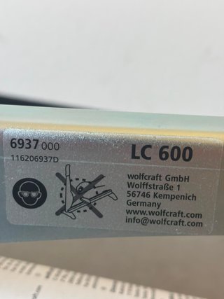 Taglierina Wolfcraft LC 600