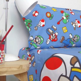 Juego Sábanas Super Mario Cama 90