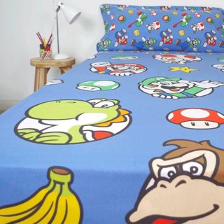 Juego Sábanas Super Mario Cama 90
