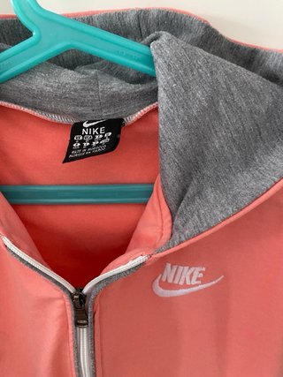 Sudadera sin mangas Nike mujer coral