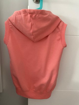 Sudadera sin mangas Nike mujer coral