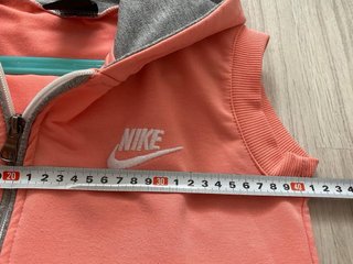 Sudadera sin mangas Nike mujer coral