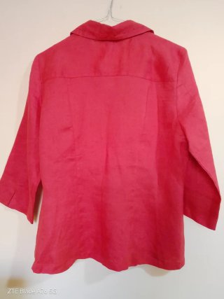 Camicia donna Gabriella tipo blazer rossa M