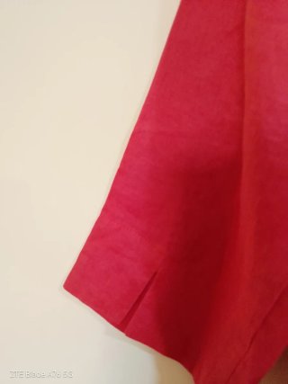 Camicia donna Gabriella tipo blazer rossa M