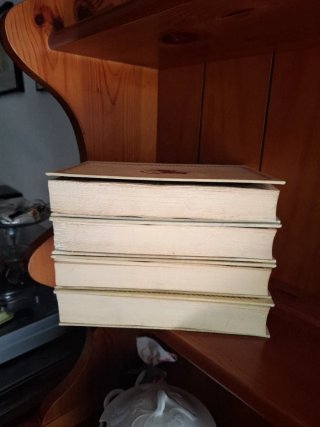EL QUIJOTE DE LA MANCHA.- 4 vols.- M. de Cervantes
