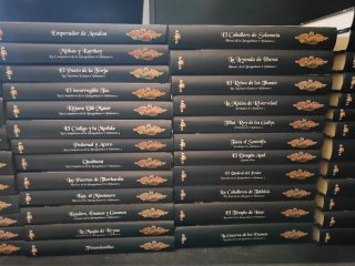 Colección de libros Dragonlance completa. 61 tomos