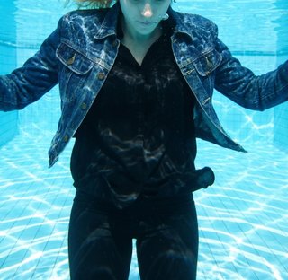 Chaqueta vaquera Lois azul y negra
