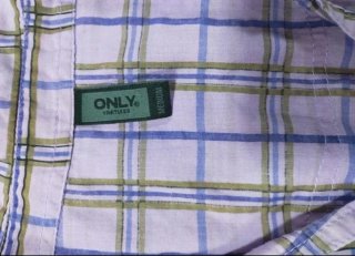 Camicia a quadri donna taglia M