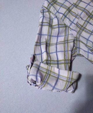 Camicia a quadri donna taglia M