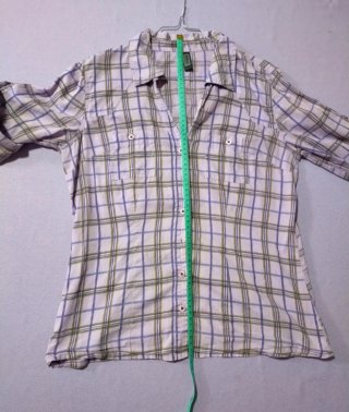 Camicia a quadri donna taglia M