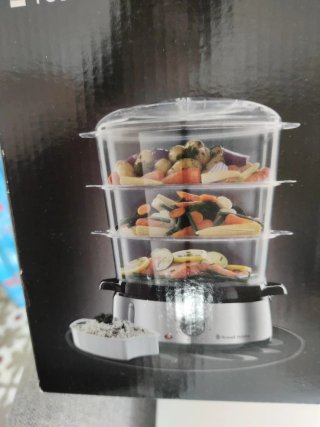 Vaporera Eléctrica Russell Hobbs 2 Pisos