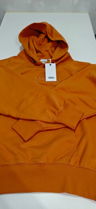 Sudadera Vans LX Premium Naranja Talla S amplia
