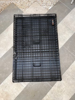 Jaula Perros Feandrea 107x70x77.5 cm Negra
