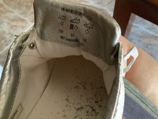 Botines Bugatti Plateados