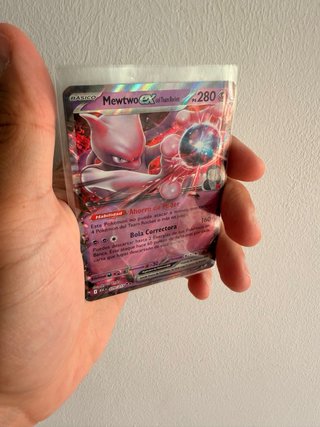 Carta Mewtwo EX Héroes Ascendentes