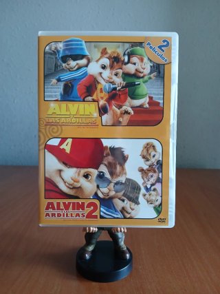 DVD Alvin y las Ardillas 1 y 2